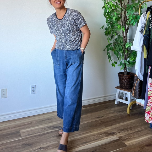 IRO LINEN SHORT SLEEVE TEE - Picture 4 of 14